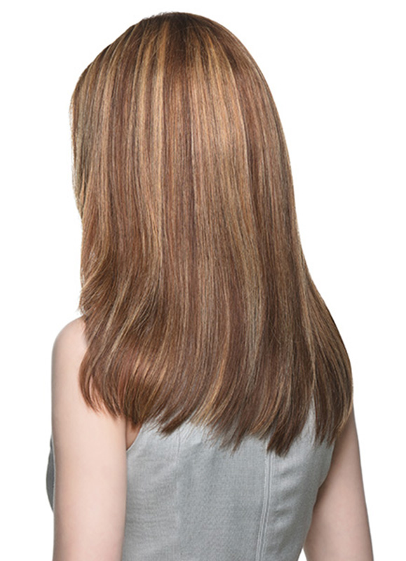 Elise Medium-Length Layered Indian Hair Wig EFS004